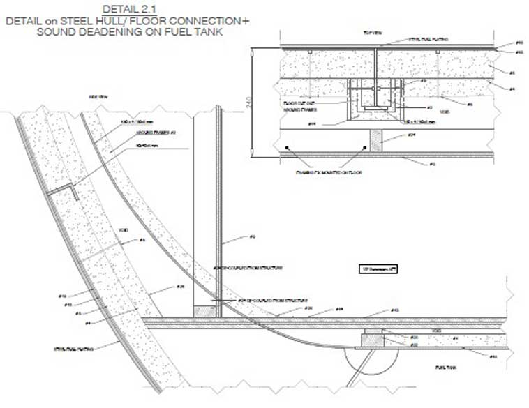 Example of AUTOCAD detail drawing.